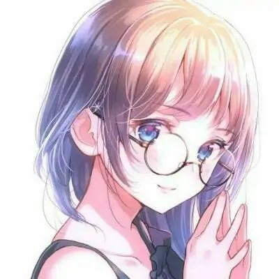 阳光动漫男生头像 走廊回头暖光